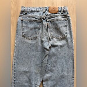 Vtg 90s Levis 550 Student Fit Orange Tab Made In USA 29x32 *28x31